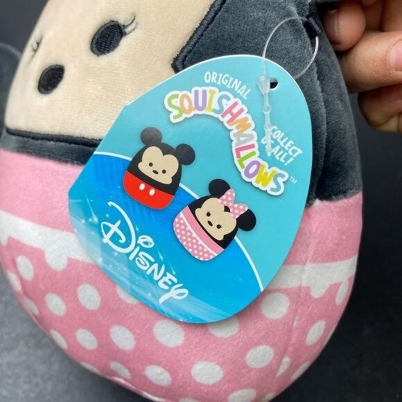 New Disney Squishmallows Mickey Mouse & Minnie Mouse Set 7” - Picture 3 of 13